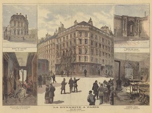 Dynamite in Paris by French School